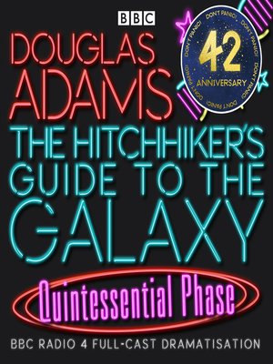 cover image of Hitchhiker's Guide to the Galaxy: The Quintessential Phase